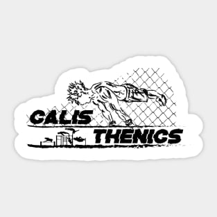 CALISTHENICS ATHLETE Sticker